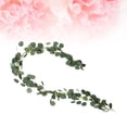 thumbnail image 1 of FESTFENDS 2Pcs Artificial Plant Vine Round Leaf Fabric Decorative Hanging For Home Decoration And Flower Arrangement, 1 of 8