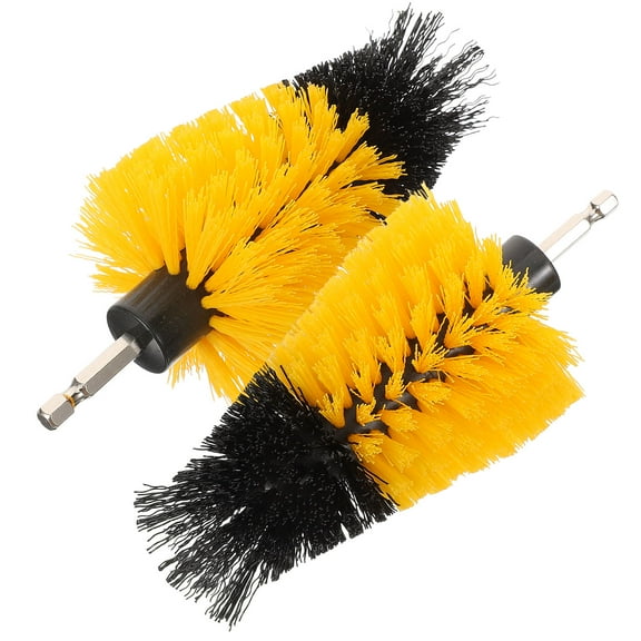 FESTFENDS drill scrub brush Drill Attachment Assorted Color for Home Maintenance 2Pcs