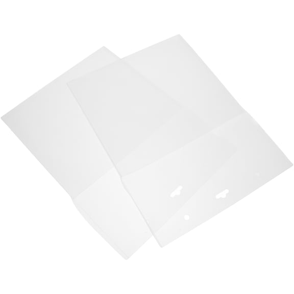 FESTFENDS 2Pcs Wall Hanging File Organizer with Pockets for Office Work and Students in PP 13X9.4X0.4In