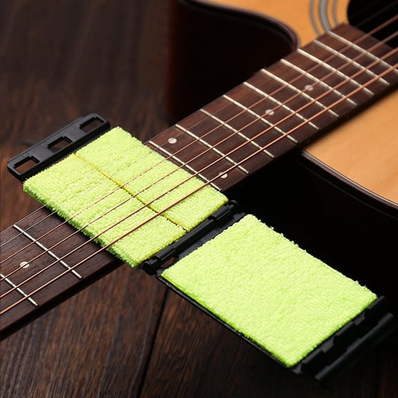 FESTFENDS 2pcs Guitar String Cleaner Deep Fingerboard Rub For Electric Guitar Bass Mandolin Ukulele Durable Portable