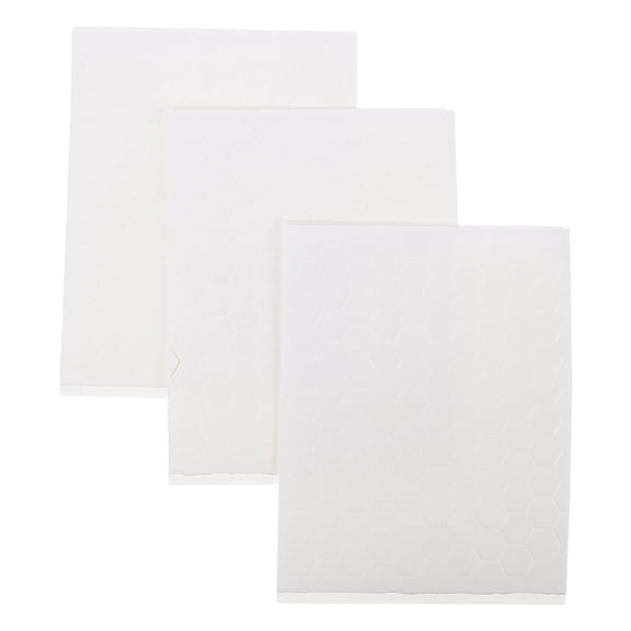FESTFENDS Adhesive Tape Sticker Double-Sided Adhesive Patch White 300 Pieces 10mm Diameter