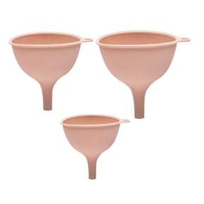 FESTFENDS Set of 3 Conical Funnels for Wine, Oil, Bottles, and Jars - Easy Transferring and Pouring Tool