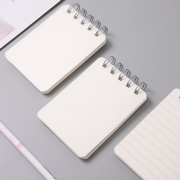 FESTFENDS 4 Pack Ruled Index Cards, Flash Cards with Lined Blank Grid Pages