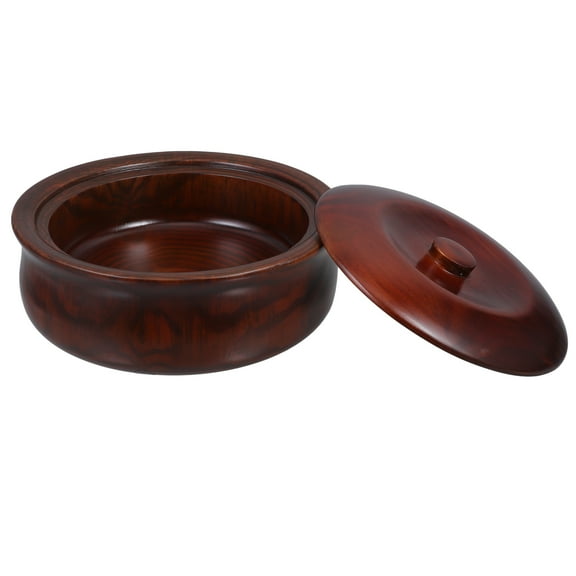 FESTFENDS Candy Dish Bowl Wooden Snacks Holder Coffee 1Pack For Home Use