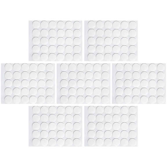 FESTFENDS 490 Pieces Wall Adhesive Strips Removable for Office Craft Making
