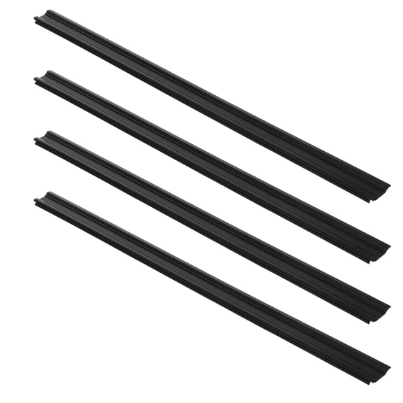 FESTFENDS windshield wiper strips Windshield Wiper Blades Refills Black Soft Rubber 4pcs
