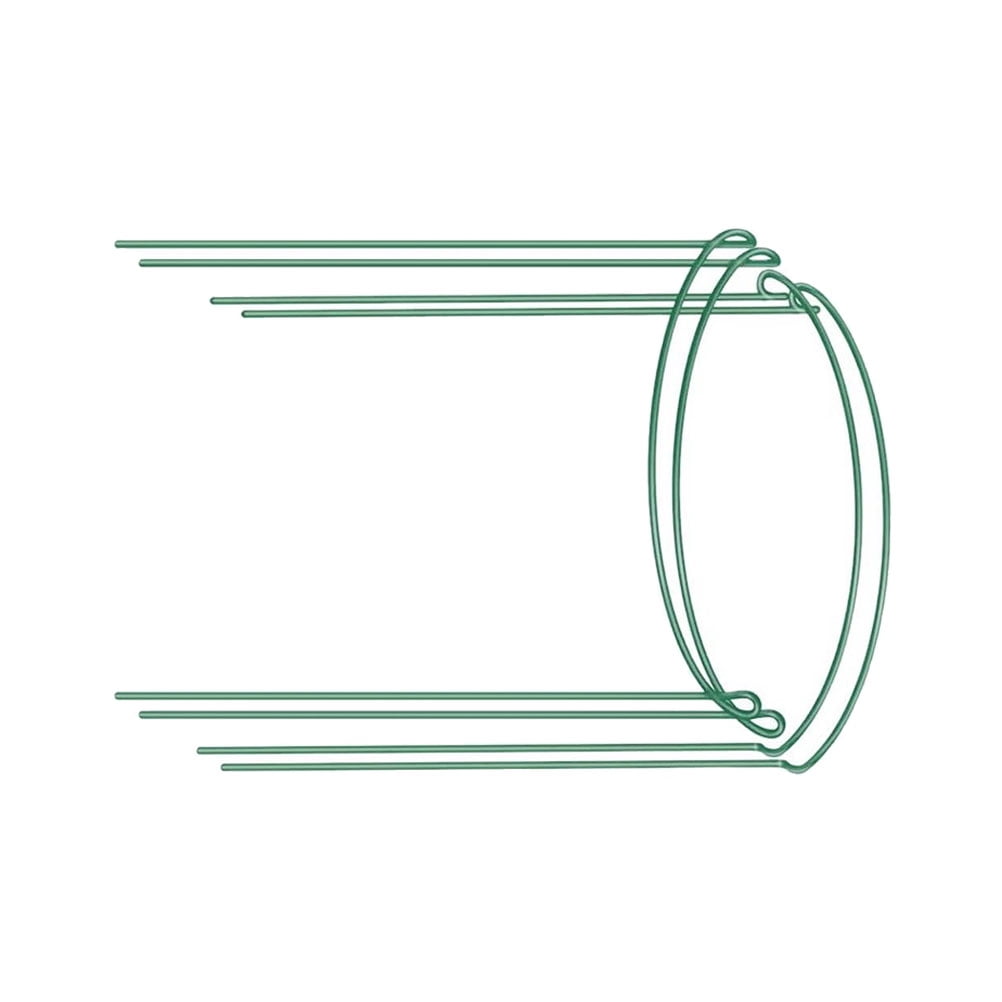 FESTFENDS 4Pcs Climbing Frame Plant Support Green Iron for Tomato Garden