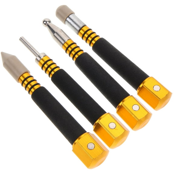 FESTFENDS 4Pcs Dent Removal Kit Iron Dent Repair Pen for Car Body Restoration