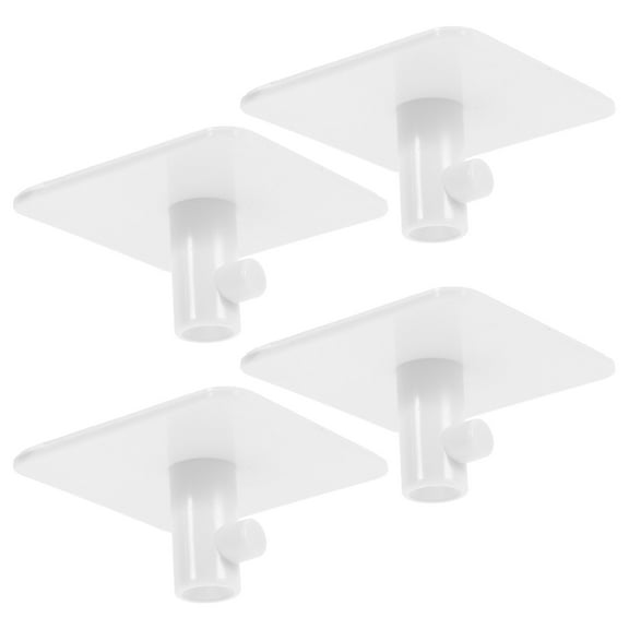 FESTFENDS 4Pcs Kitchen Accessories Flat Stand Mixer Attachment Hooks White Abs For Home Use
