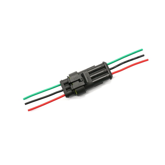 FESTFENDS 3-Pin Electrical Wire Terminal Connectors Copper 5 Pairs