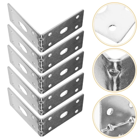 FESTFENDS Bracket Iron 5Pcs 2.71X2.71X1.38in