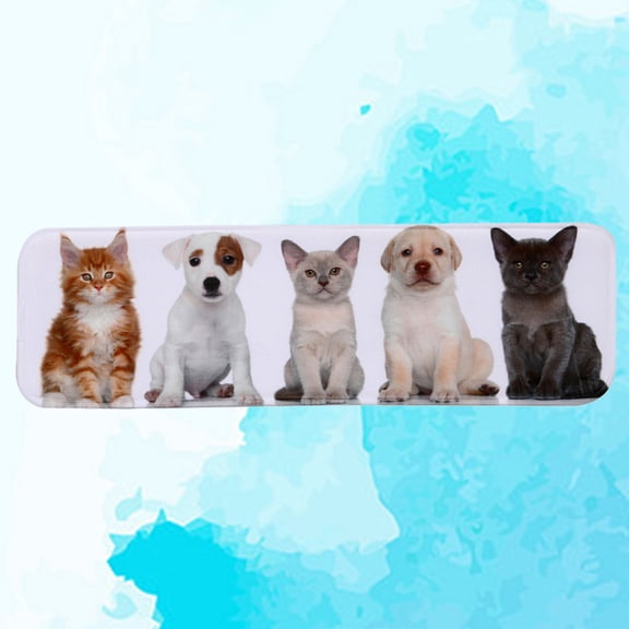 FESTFENDS 5Pcs Non-Slip Rubber Stair Step Treads Washable Mats for Householders 27.6x8.7in