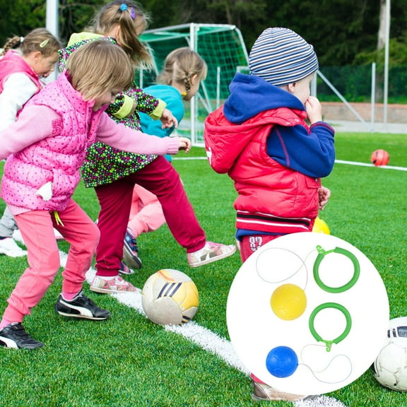 FESTFENDS 6pcs Bouncing Ball One Legged Jumping Balls For For Childrens Play