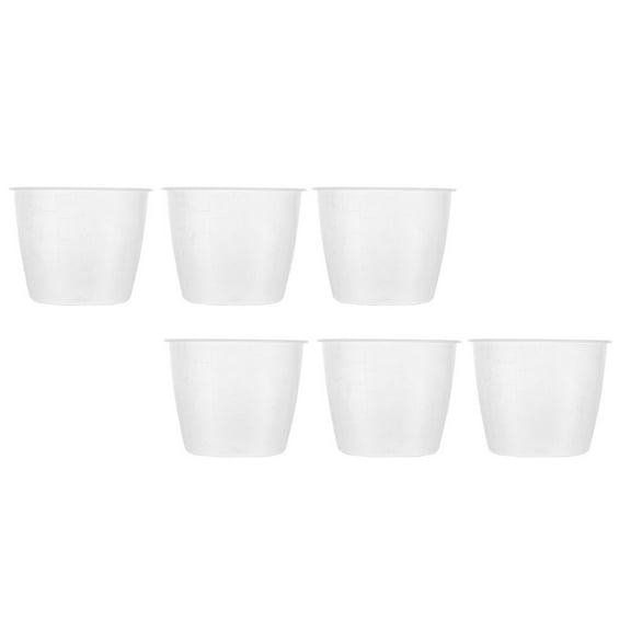 FESTFENDS 8Pcs Cooking Measuring Cups Plastic Lightweight Kitchen Use for Home Users