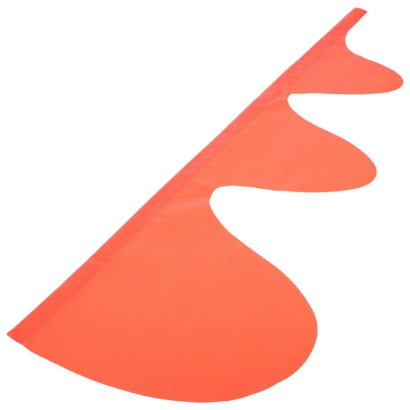 FESTFENDS Motorcycle Flag Bike Safety Flag Orange 1Set Cycling
