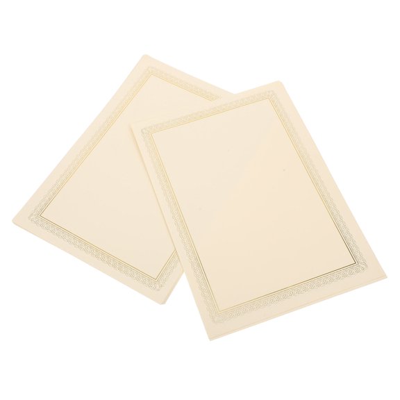 FESTFENDS Blank Graduation Certificate Paper 11.81x8.27 Size 20 Sheets