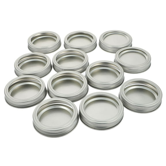 FESTFENDS Canning Lids Regular Mouth 12 Sets 7.5X7.0X1.8In for Jars