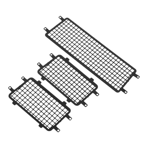 FESTFENDS Car Side Window Net 1Set Impact Resistant Plastic Mesh for Climbing Activities