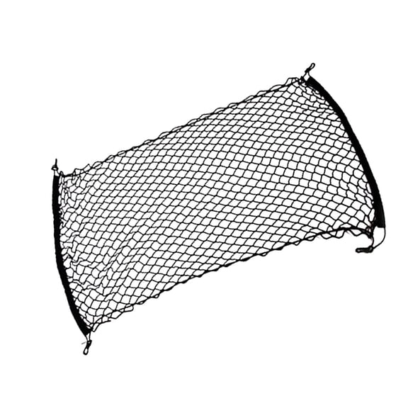 FESTFENDS Cargo Net Elastic Storage Net Black Cotton Secure Items for SUV Rear Cargo Space 1Pcs