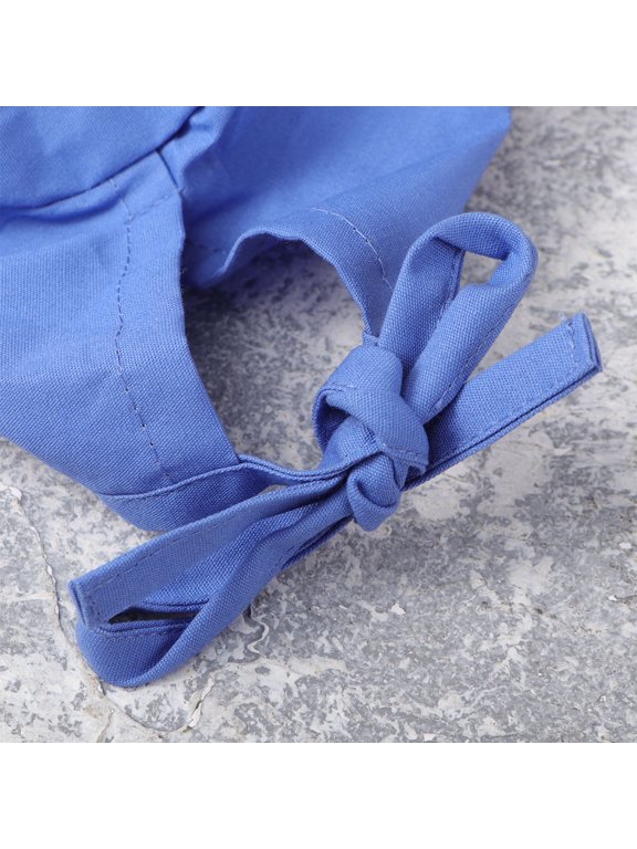 Cotton Operating Cap Blue Durable and Safe for Operating Room Use