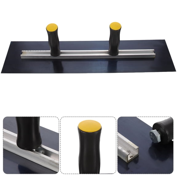 FESTFENDS Drywall Tool 1Pack Flat Finishing Trowel for Plasterboard Installation with Steel Wood Adjustable Large