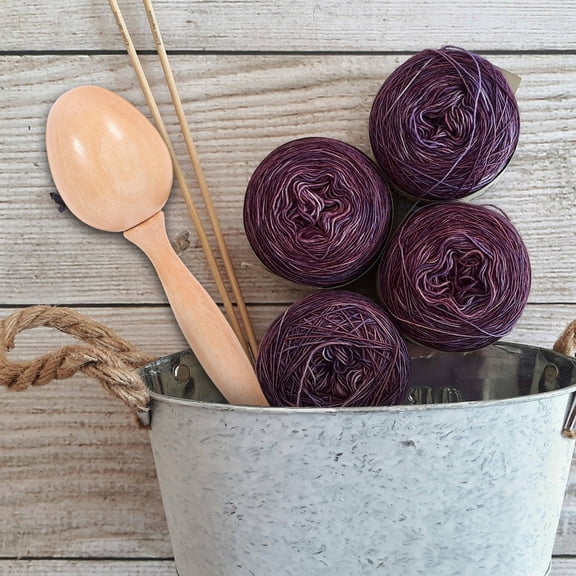 FESTFENDS Egg Shaped Darning Egg 1Pcs for Sock Mending in Beige Wooden Style