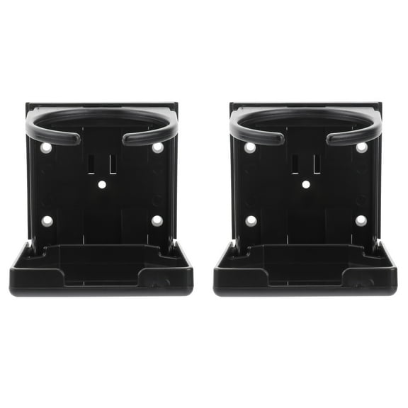 FESTFENDS Foosball Bottle Holder 2Pcs Plastic Durable Black 9.8X3.8X3.8in