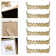 FESTFENDS Golden Picture Frame Hardware, Smooth and Practical for Home ...