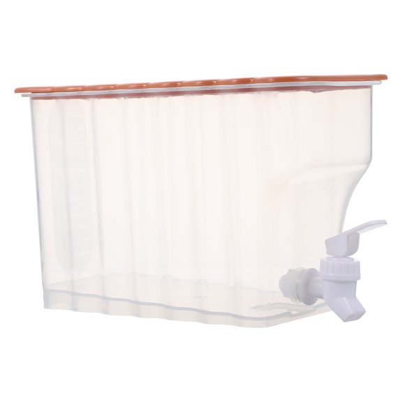 FESTFENDS Household Beverage Dispenser Large Capacity PP Container for Drinks 1Set