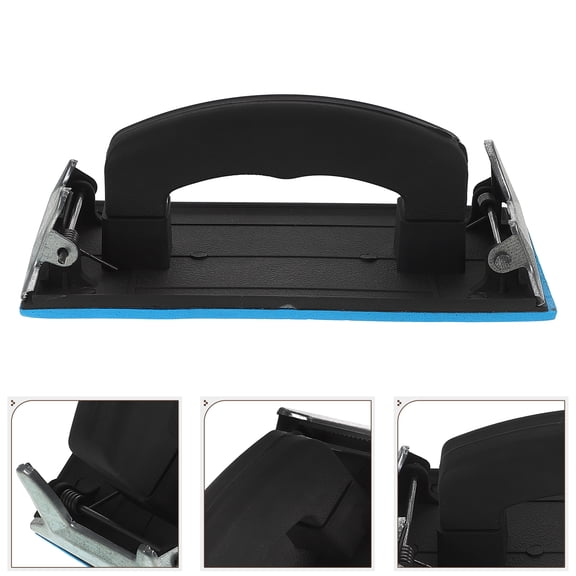 FESTFENDS Manual Sanding Rack Tool with Iron Sandpaper Fixing for Metalworkers Home Diy Projects 1Pack 7.07X3.34X2.55In