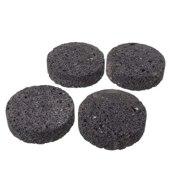 FESTFENDS Natural Volcanic Stone Diffuser, 4-Pack Black Diffuser Stones, Fragrance Decor
