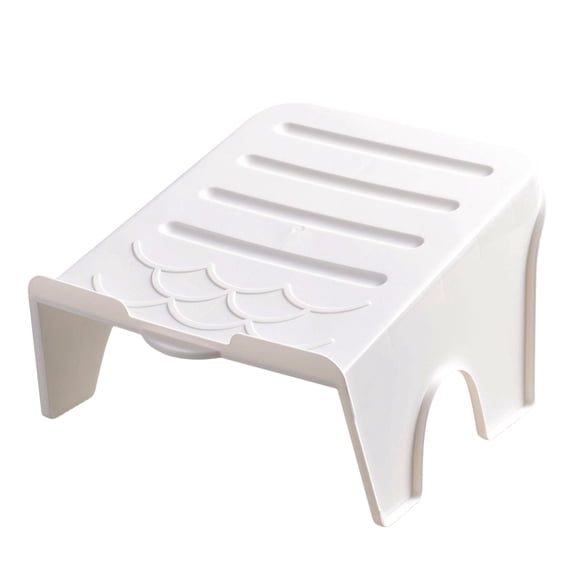 FESTFENDS Plastic Shelves Multifunctional PP Material White for Home Organization 1Pack