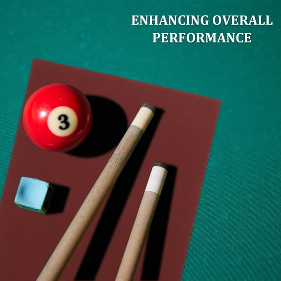 FESTFENDS 6-Pack Billiard Cue Shaft Sandpaper Sheets for Pool Stick Maintenance and Home Care
