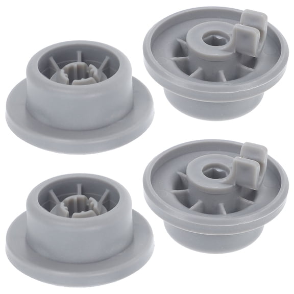 FESTFENDS Plastic Dishwasher Lower Rack Wheel 4Pcs 1.42In Diameter 1In Height