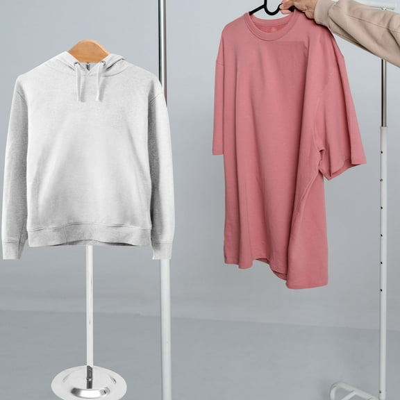 FESTFENDS Retail Clothing Rack Clothes Hanger Stand Wood for Photography Props 1Pcs