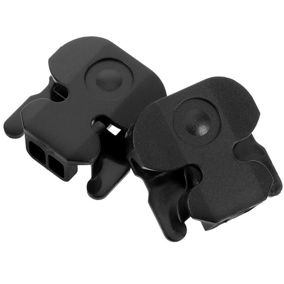 FESTFENDS Shoe Lace Hooks Shoelace Buckles 1 Pair Secure Shoelaces Black