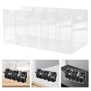 FESTFENDS Transparent Acrylic Belt Storage Organizer for Closet and Drawer