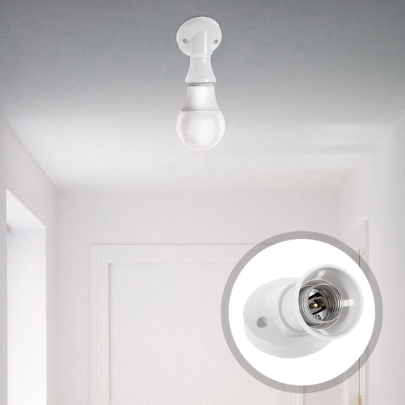 FESTFENDS Socket Light Fixture 1Pcs Zinc Alloy Copper For Ceiling Lamp Holders