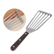 FESTFENDS Stainless Steel Slotted Fish Spatula Kitchen Cooking Utensil Tool - 1 Pack for Easy Food Flipping