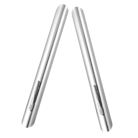 FESTFENDS Stainless Steel Crumb Sweeper with Efficient Cleaning for Home Use 2Pcs Silver