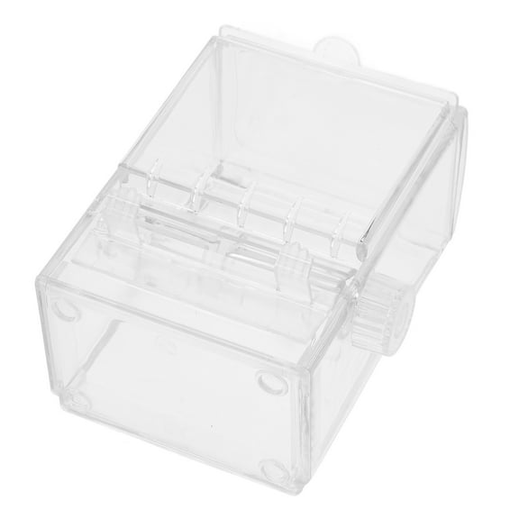 FESTFENDS Toothpick Holder For Kitchen Toothpick Holder Transparent PC 1Pcs