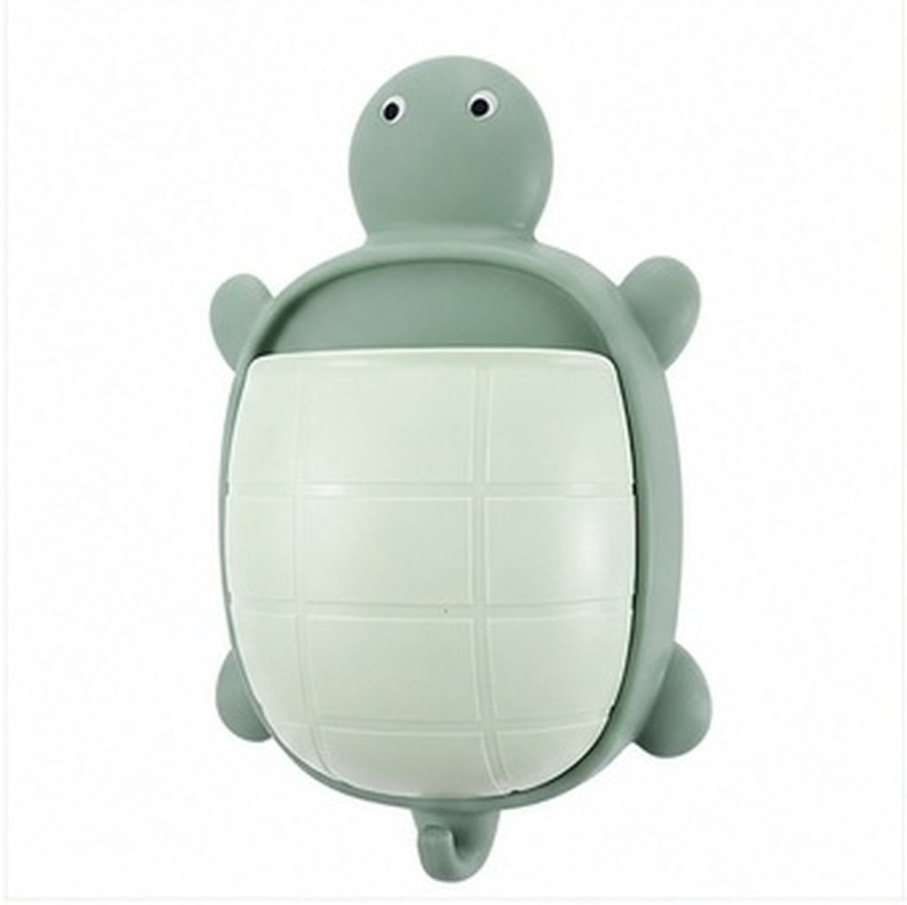 FESTFENDS Turtle Shaped Toothbrush Holder Green PP Space Saving for ...