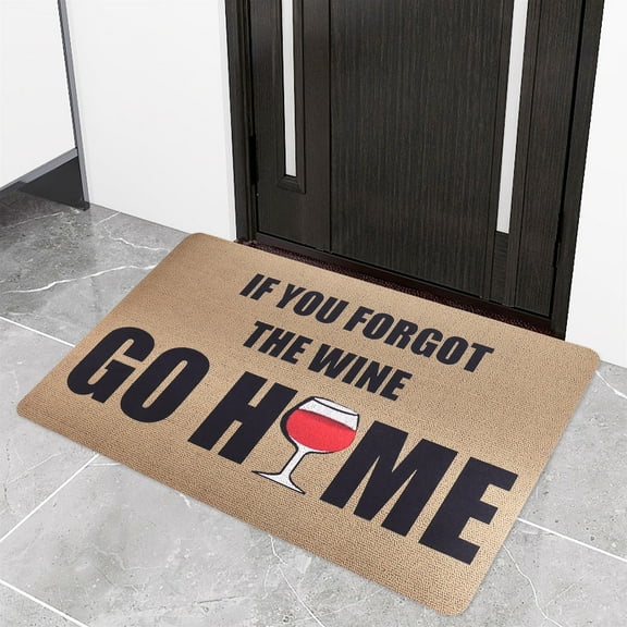 FESTFENDS Washable Indoor Door Mat for Home Decoration Floor Mat Assorted Color 1Pcs