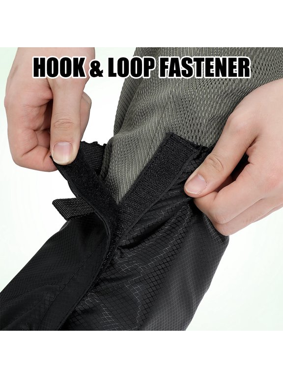 Waterproof Windproof Snow Boot Gaiters 1 Pair for Outdoor Gear in Ankle Length Style