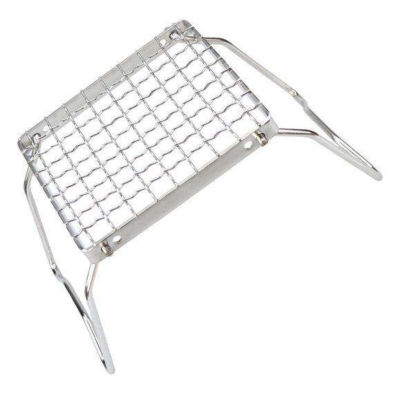 FESTFENDS grill kit Stainless Steel Portable Barbecue Rack For Picnics Grilling Stand 1Set