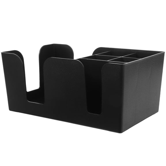 FESTFENDS tea bag container Tea Bag Holder Black PP Storage for Houseowners 1Set