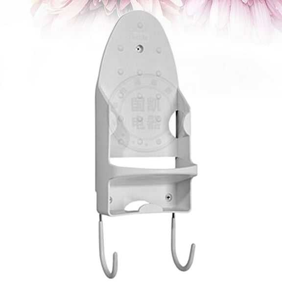 FESTFENDS wall-mounted ironing rack Ironing Board Holder Wall Mountable Plastic for Professional Use 1Set