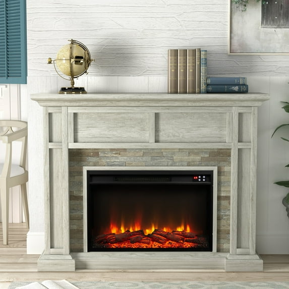 Festivo Electric 48.00” x 37.00” Electric Indoor Fireplace