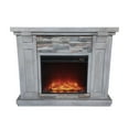 thumbnail image 1 of FESTIVO 48" Freestanding Electric Fireplace with Remote Control -Grey, 1 of 3