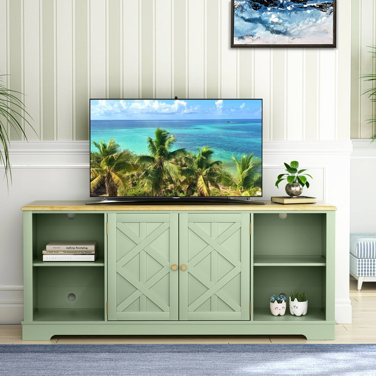 FESTIVO 70 inch TV Stand Entertainment Center for TVs up to 75